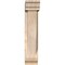 Ekena Millwork Traditional Traditional Smooth Bracket w/ Offset Brace, Douglas Fir, 5 1/2"W x 18"D x 26"H BKT0604X18X26TRA01SDF - alternate 2